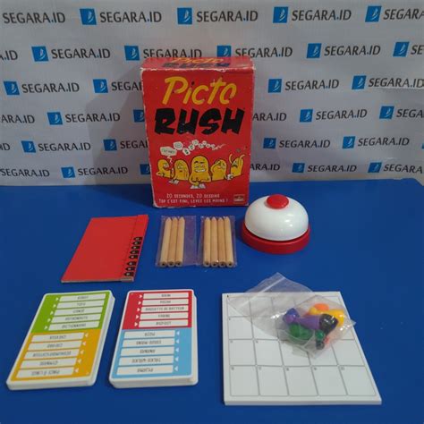 Picto Rush Board Game .